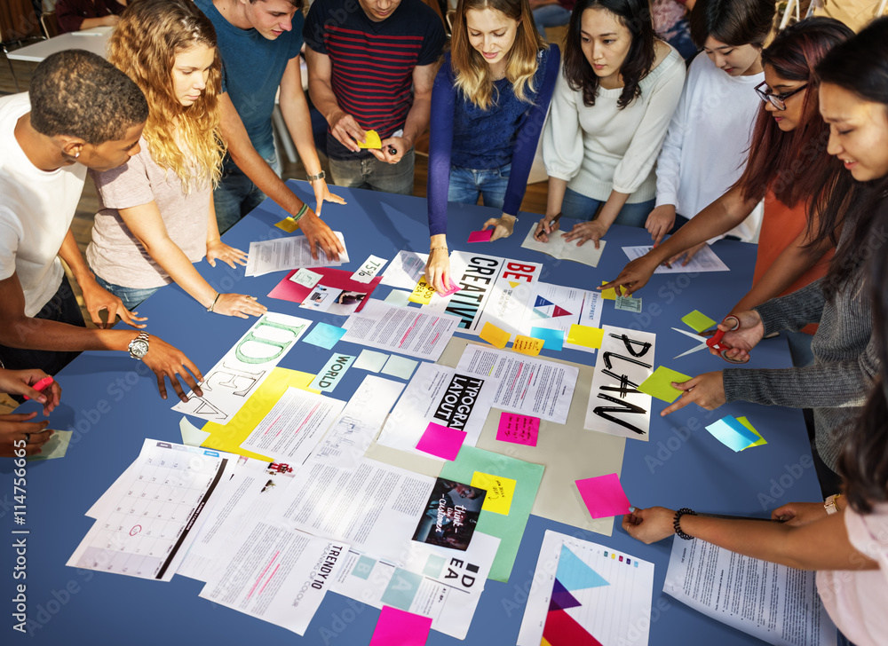 Student Classmate Friends Understanding Study Concept