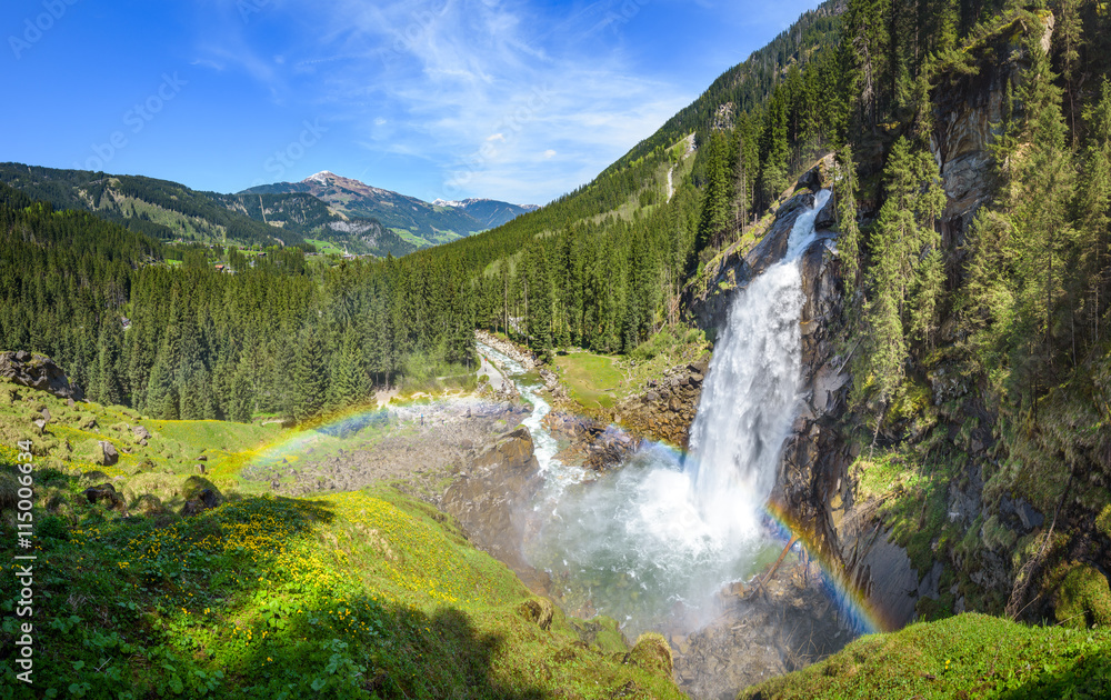 Krimmler Wasserfälle, Salzburger Land, Austria