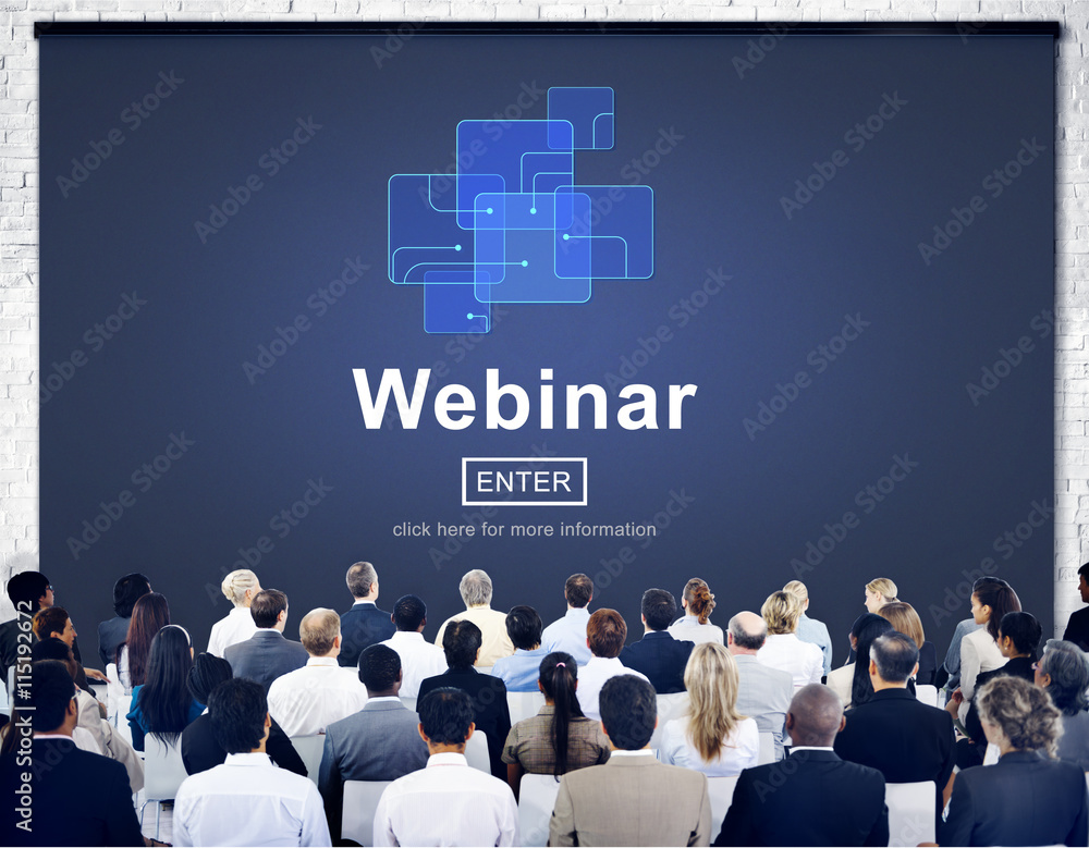 Webinar Online Internet Website Web Page Concept