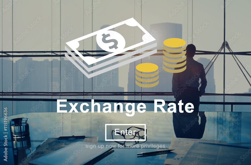 Exchange Rate Finance Trade Website Online Concept