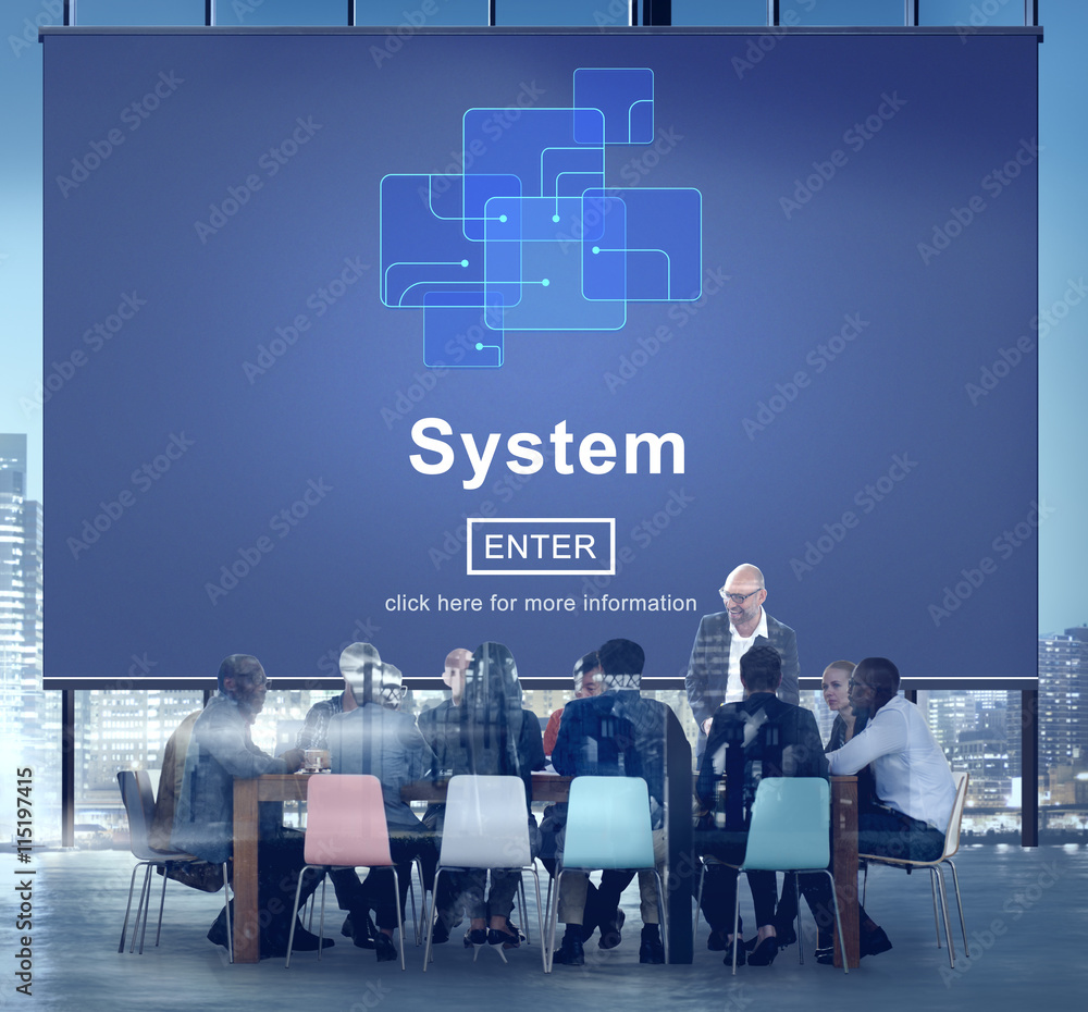 System Connection Process Method Progress Rules Concept