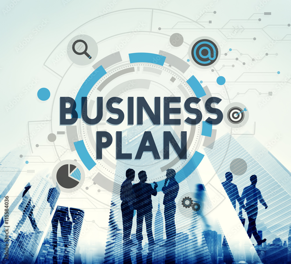 Business Plan Strategy Vision Direction Planning Concept