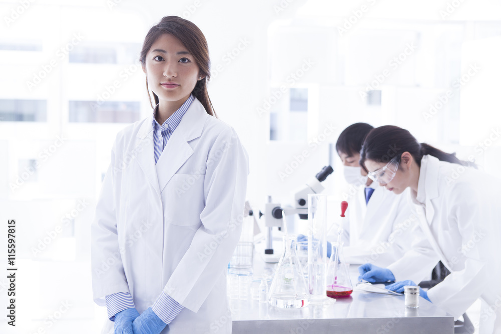 Female scientist Portrait