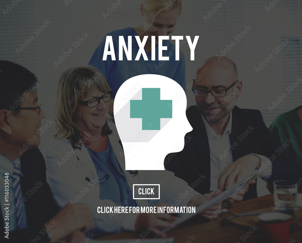 Anxiety Disorder Apprehension Medical Concept