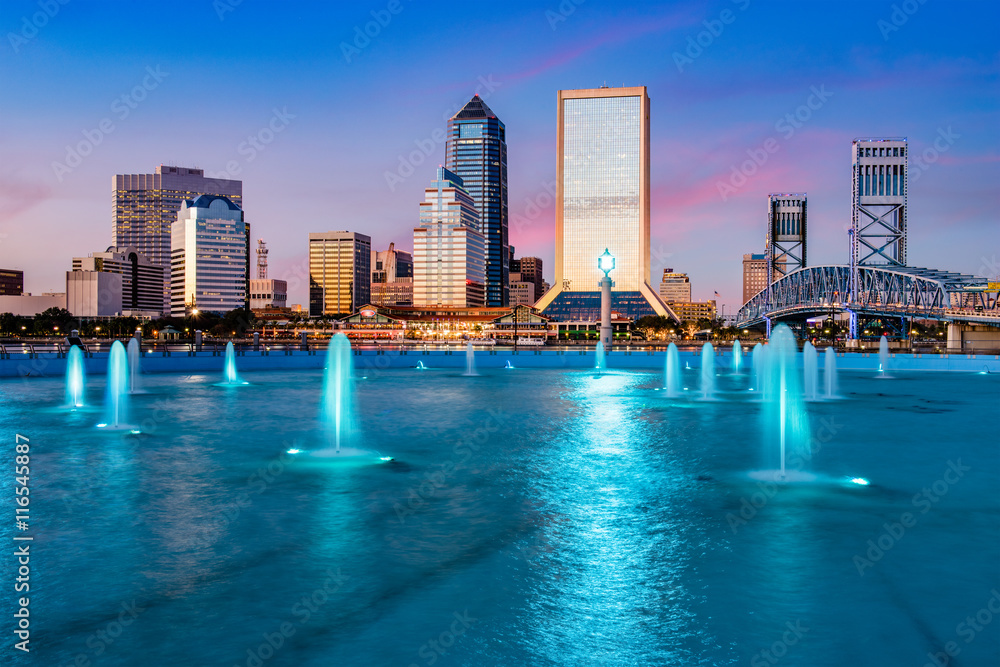 Jacksonville, Florida Skyline