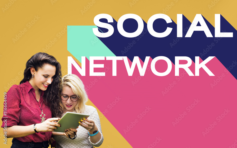 Social Media Network Community Connection Chat Concept