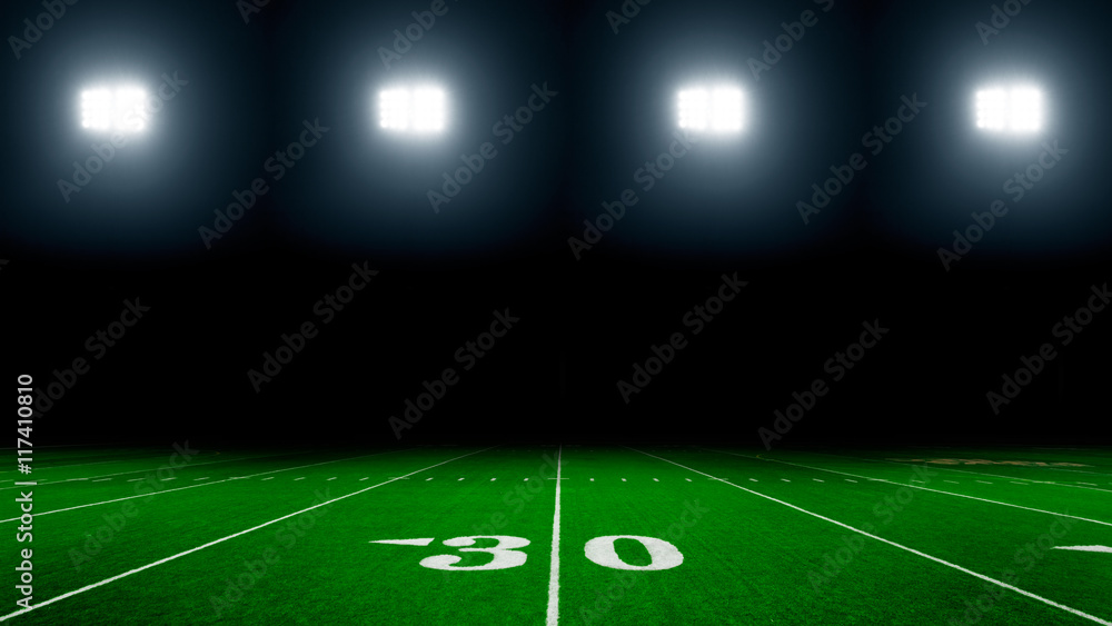 America football field background