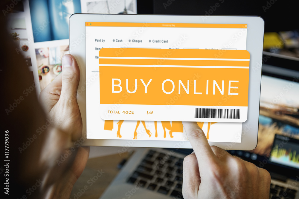 Shopping Online Order Purchase Buying Concept