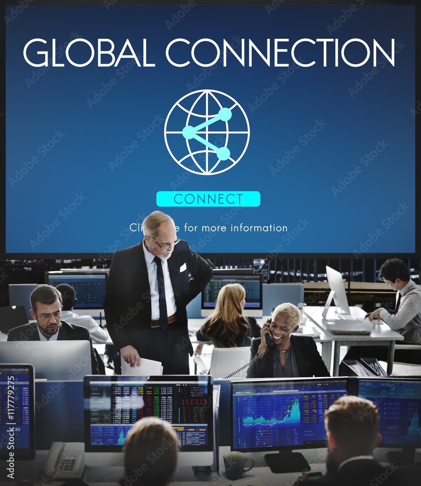 Global Connection Accessible Internet Technology Concept