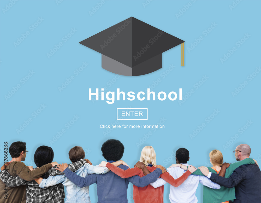 Degree Diploma High School Educational Concept