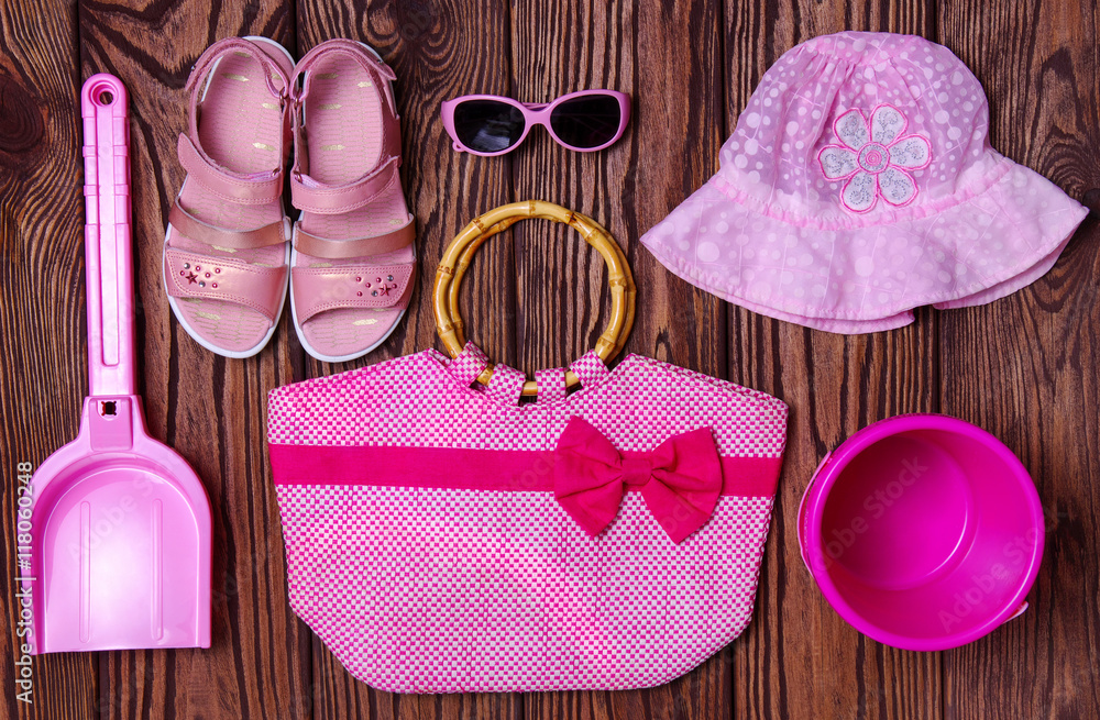 Summer accessories of kids