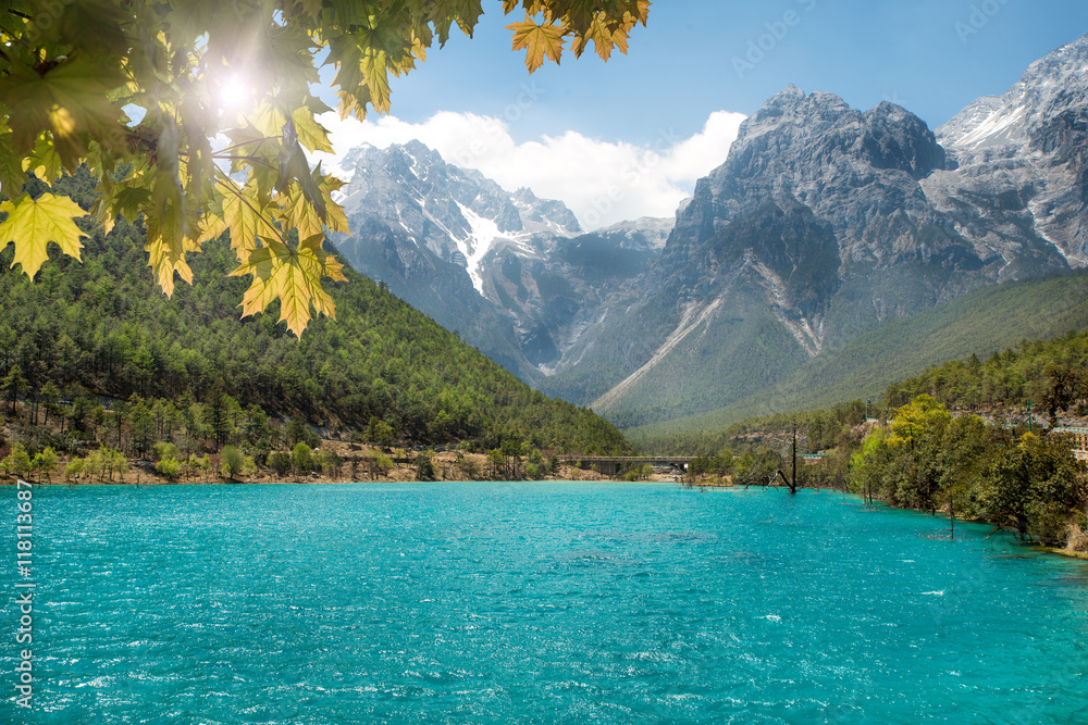 Jade Dragon Snow Mountain, Lijiang, Yunnan, China