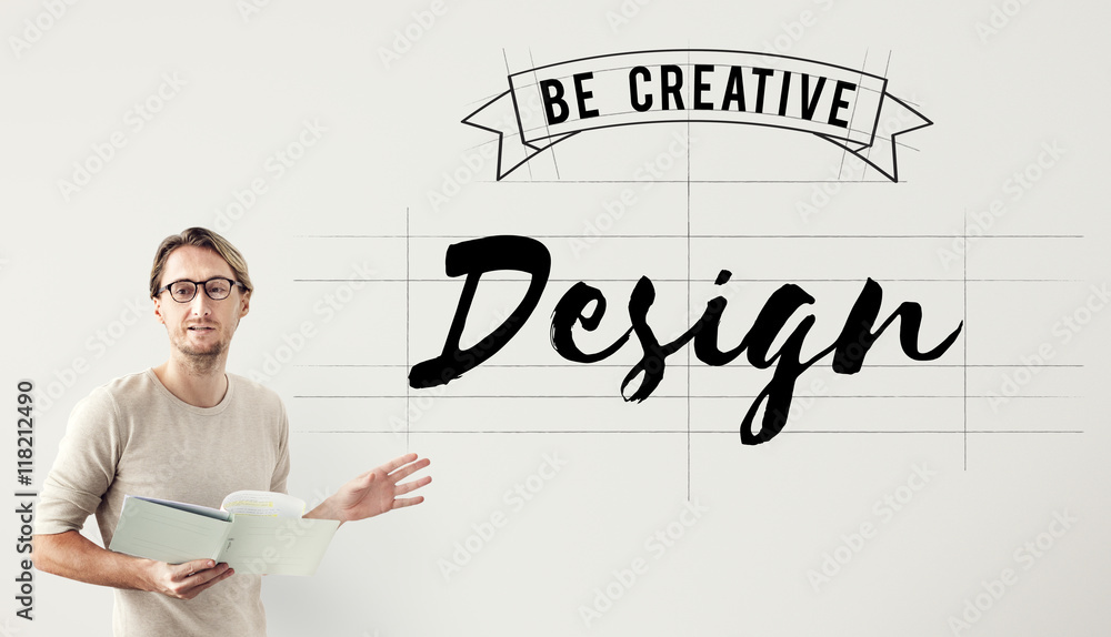 Design Be Creative Art Graphic Concept