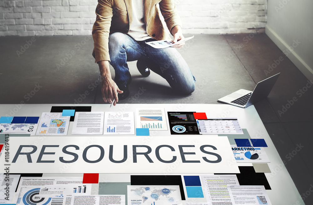 Resources Employee Hiring Management Concept