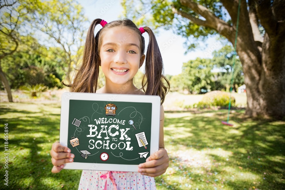 Composite image of back to school