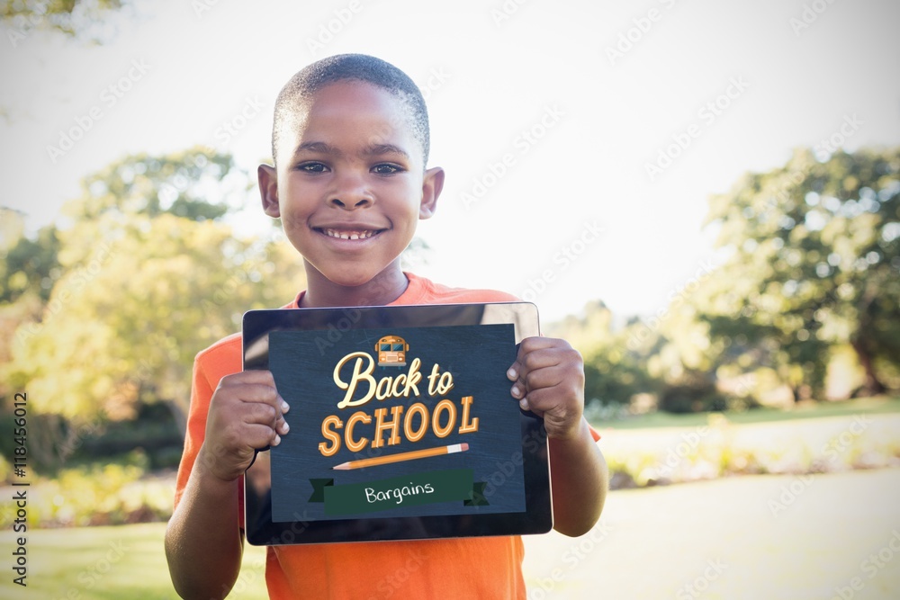 Composite image of back to school