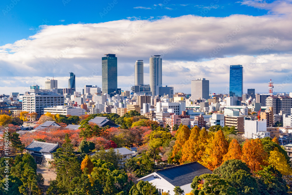 日本名古屋天际线