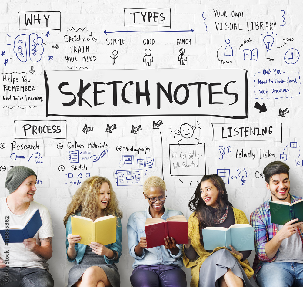 Sketch Notes Creative Drawing Design Graphic Concept