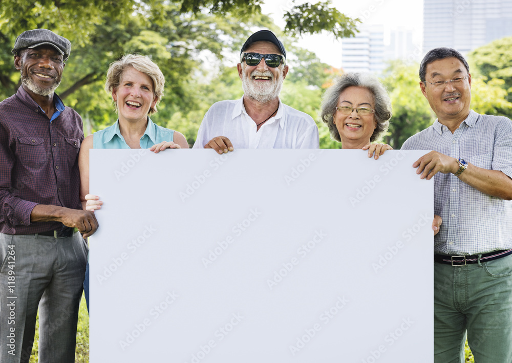 持有董事会概念的人群