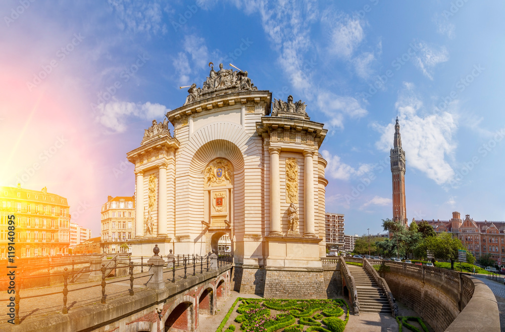 Porte de Paris in Lille France