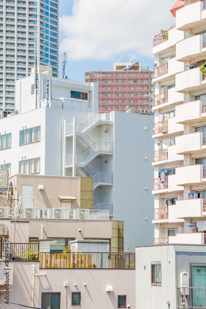 東京のビル群