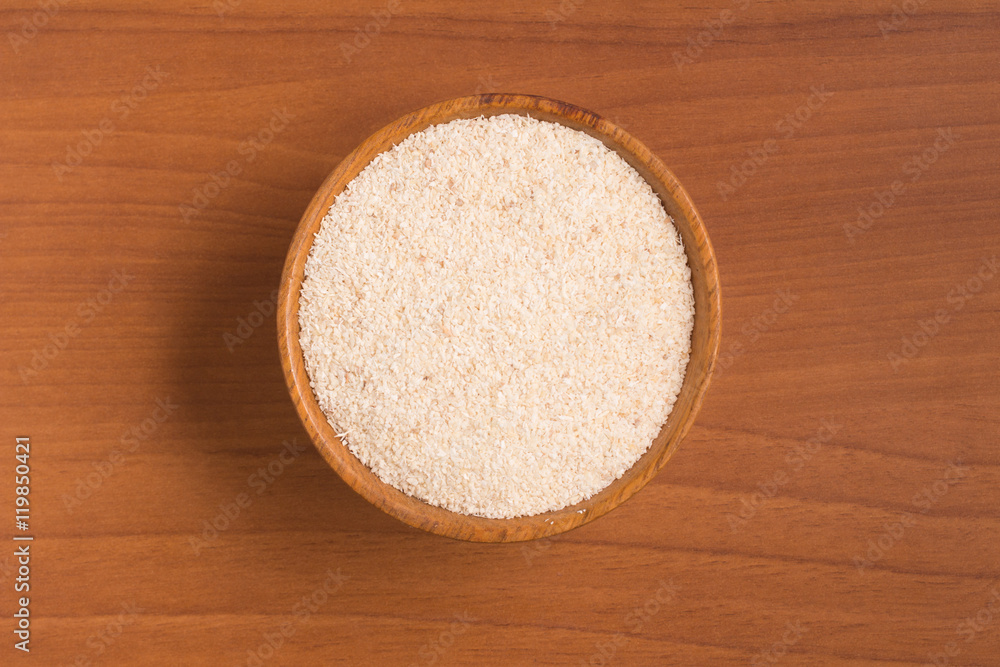 Farinha de Mandioca. Manioc. Cassava flour. Farofa