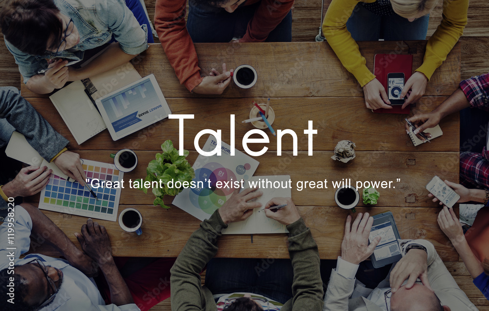 Talent Skills Abilities Expertise Professional Concept