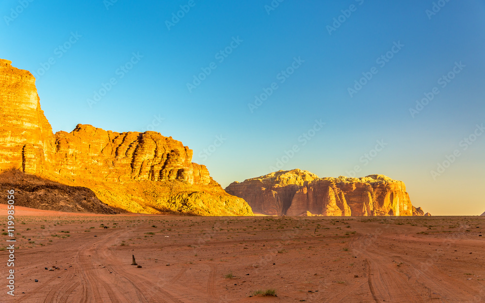 Wadi Rum沙漠景观-约旦