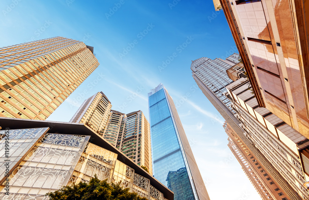 China Chongqing skyscrapers