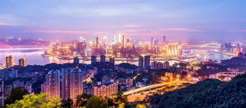 China Chongqing City Lights