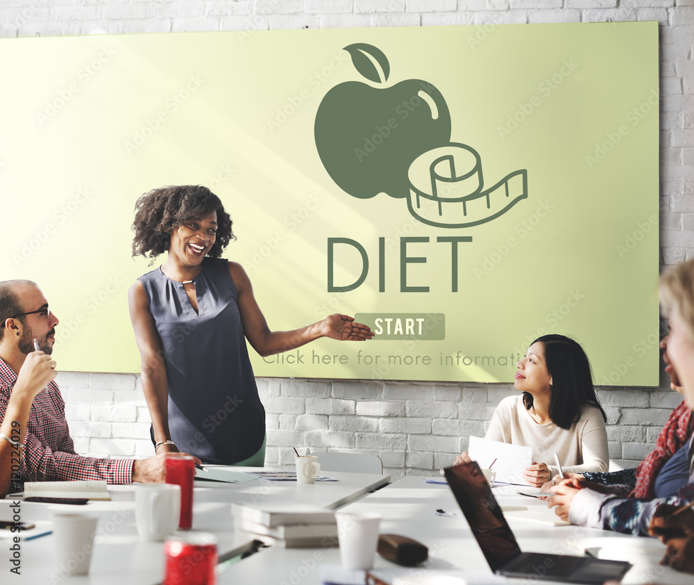 Diet Health Eating Nutrition Measure Concept