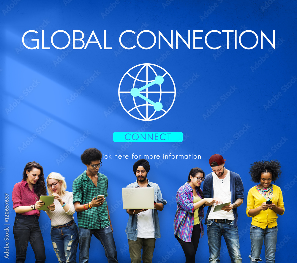 Global Connection Accessible Internet Technology Concept