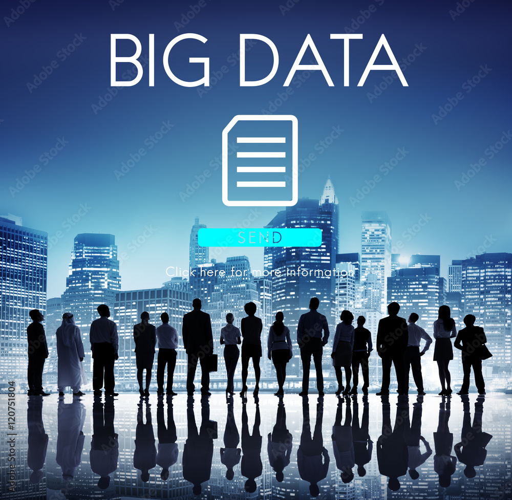 Big Data Information Technology Networking Concept