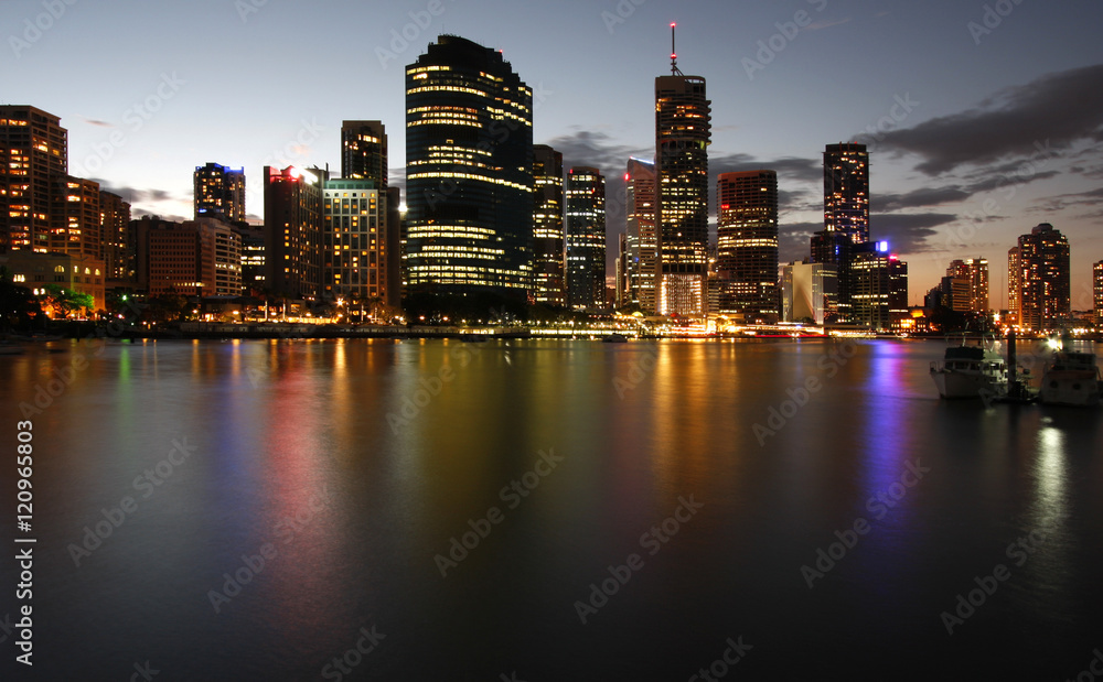 Australia, Brisbane Urban Landscape 