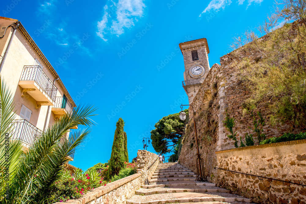 Notre-Dame Esperance church in Cannes city in French riviera. This church is very popular tourist at