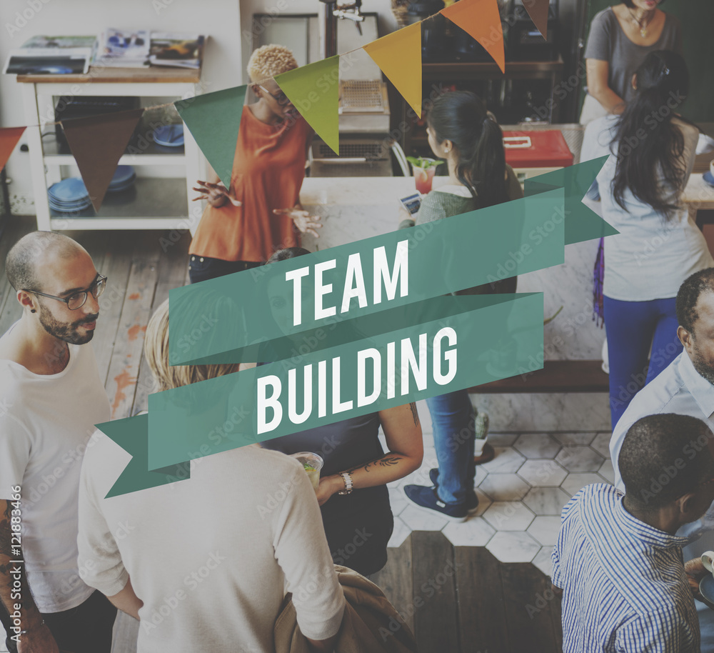 Team Building Business Employee Group Concept