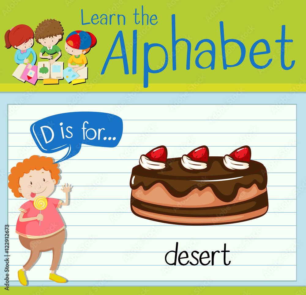 Letter D is for dessert