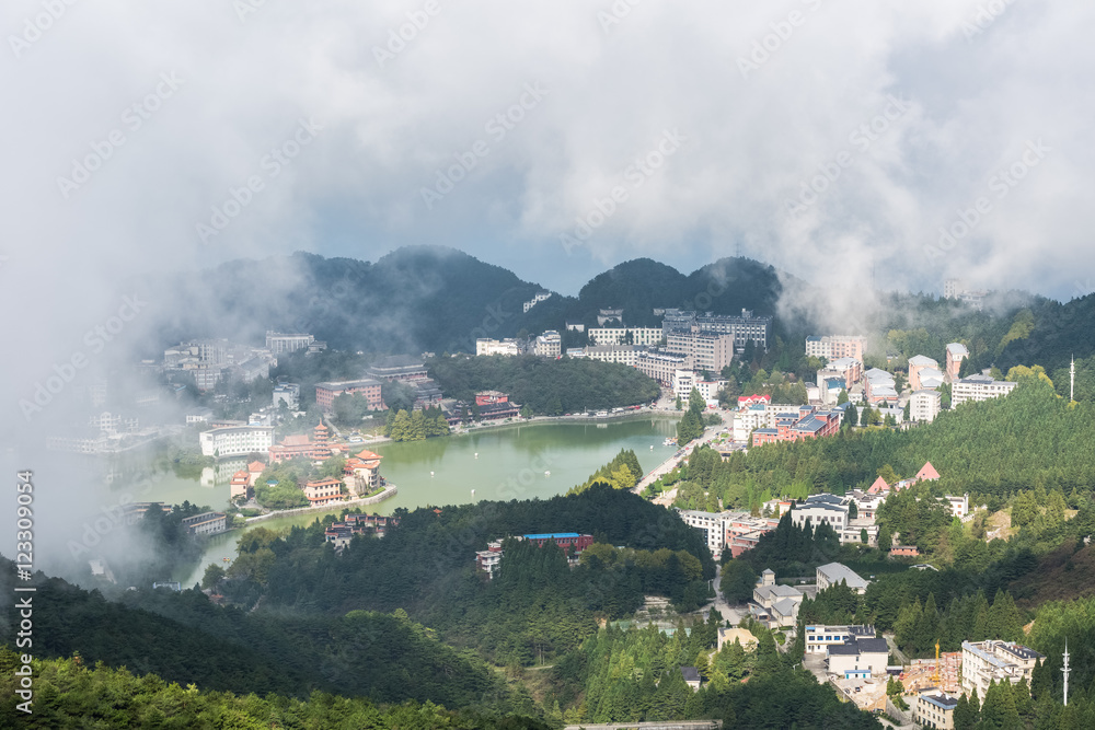 云湖鸟瞰图