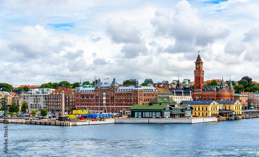 View of Helsingborg city centre - Sweden