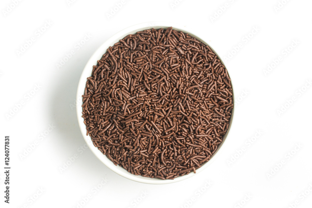 Chocolate Vermicelli. Chocolate Sprinkles