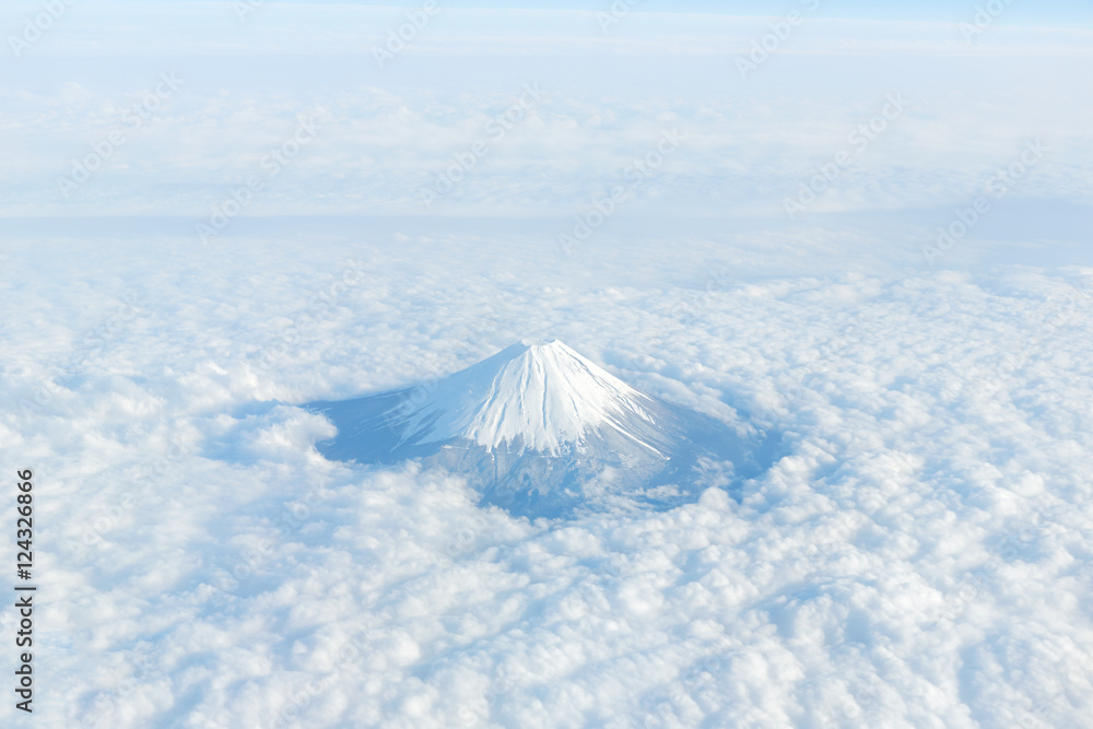 富士山　空撮