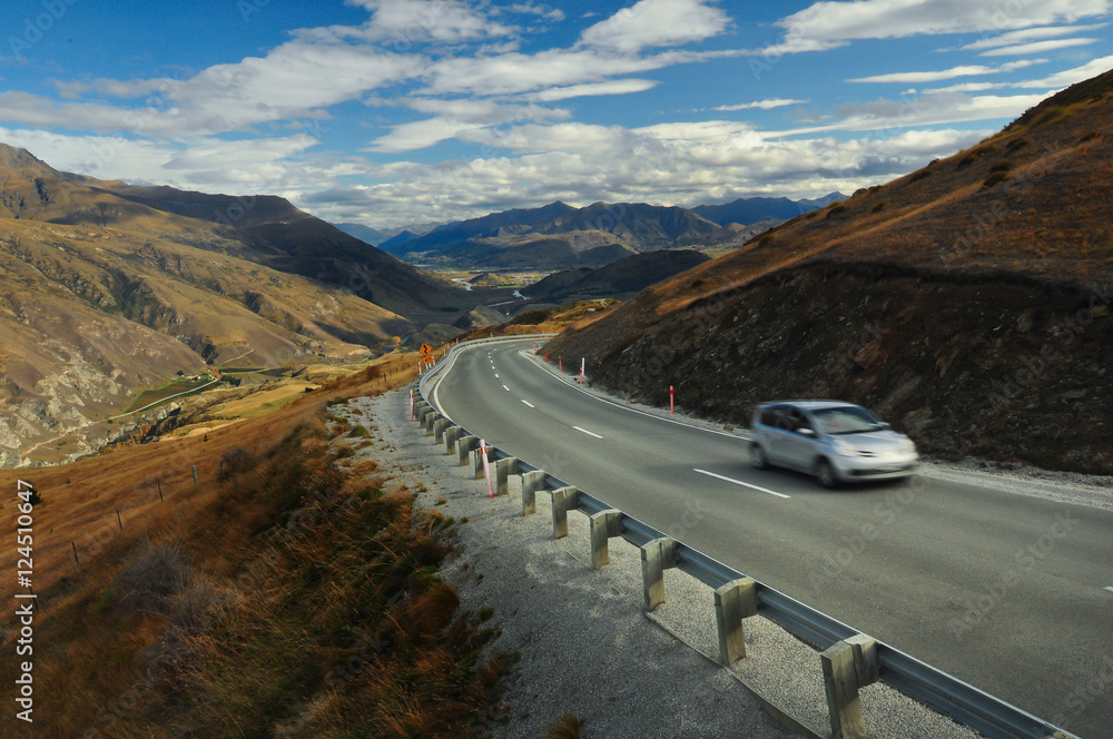 Road to Queenstown, New Zealand