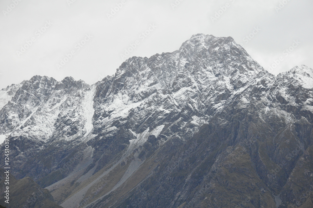 新西兰库克山特写