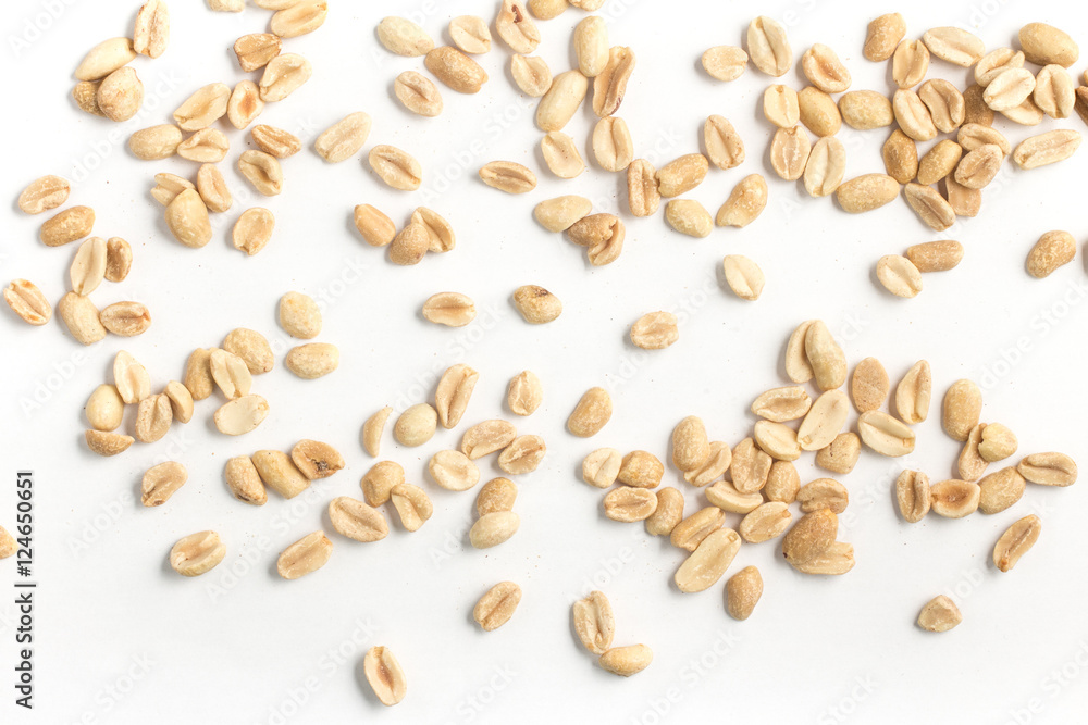 Raw Peanut Background