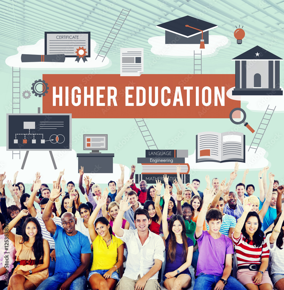 Higher Education Academic Bachelor Financial Aid Concept