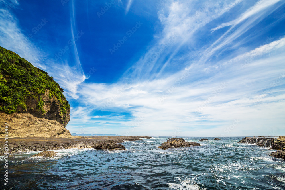 江ノ島の海