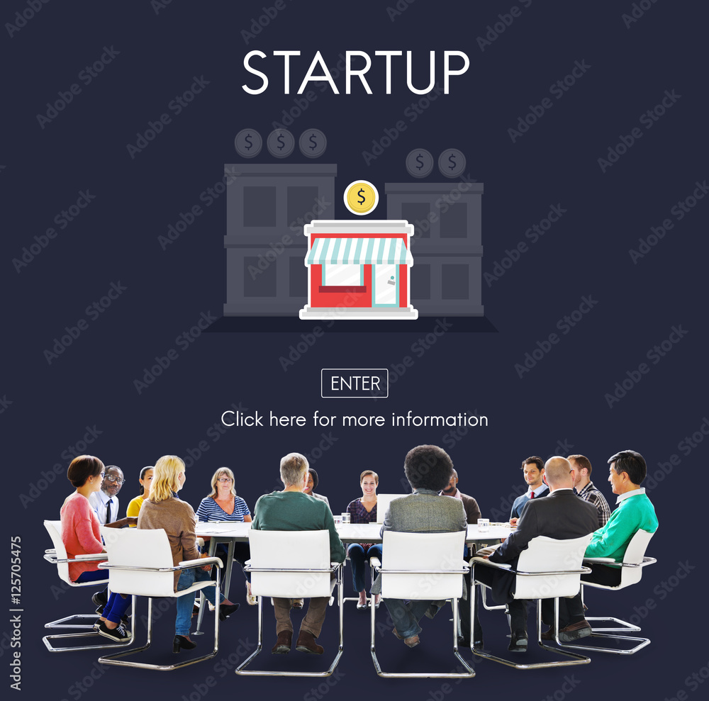 Startup New Business Strategy Invest Concept