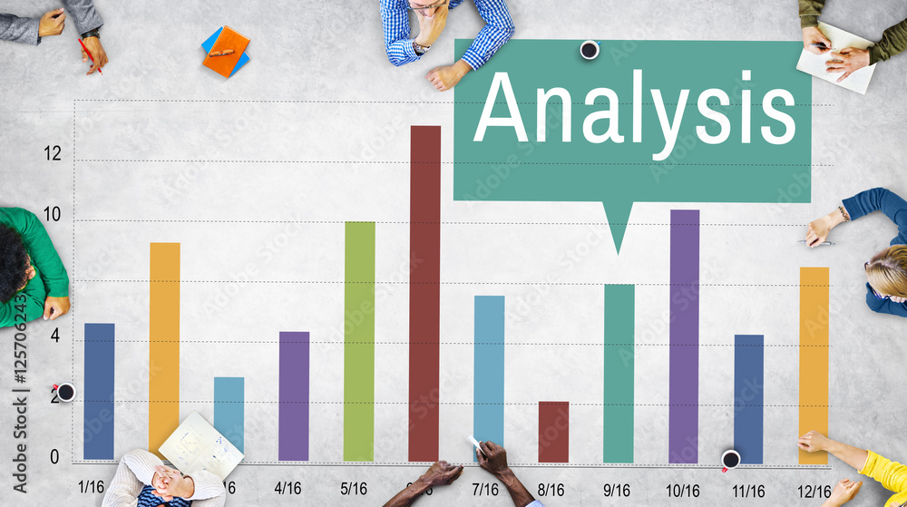 Analysis Analytics Graph Growth Statistics Concept