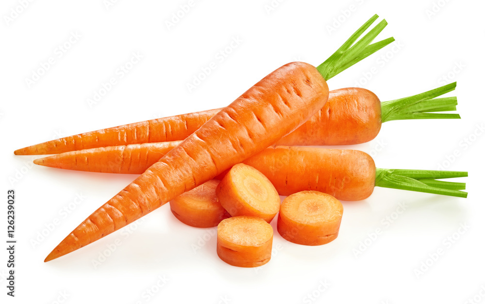 carrots fresh carrots isolated