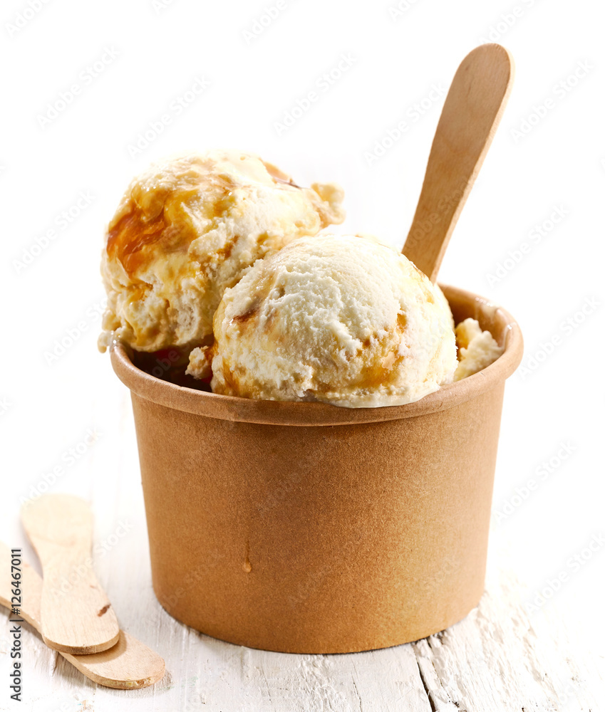 caramel ice cream